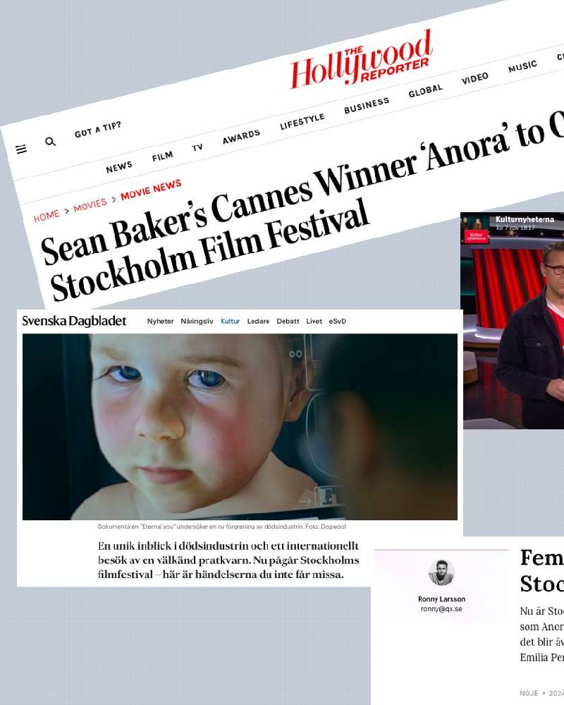 Filmfestivalen i medierna