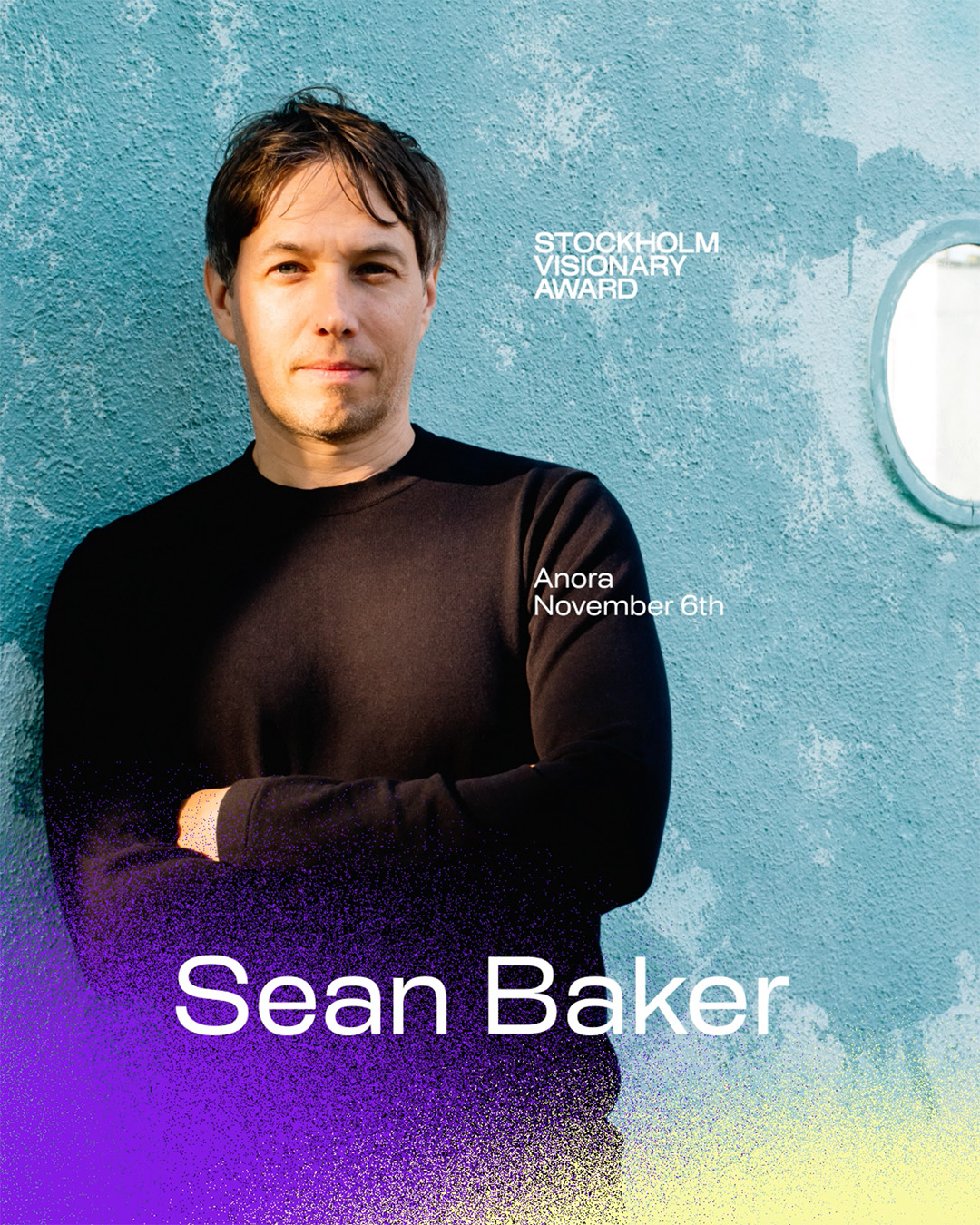 SEAN BAKER TILLDELAS STOCKHOLM VISIONARY AWARD