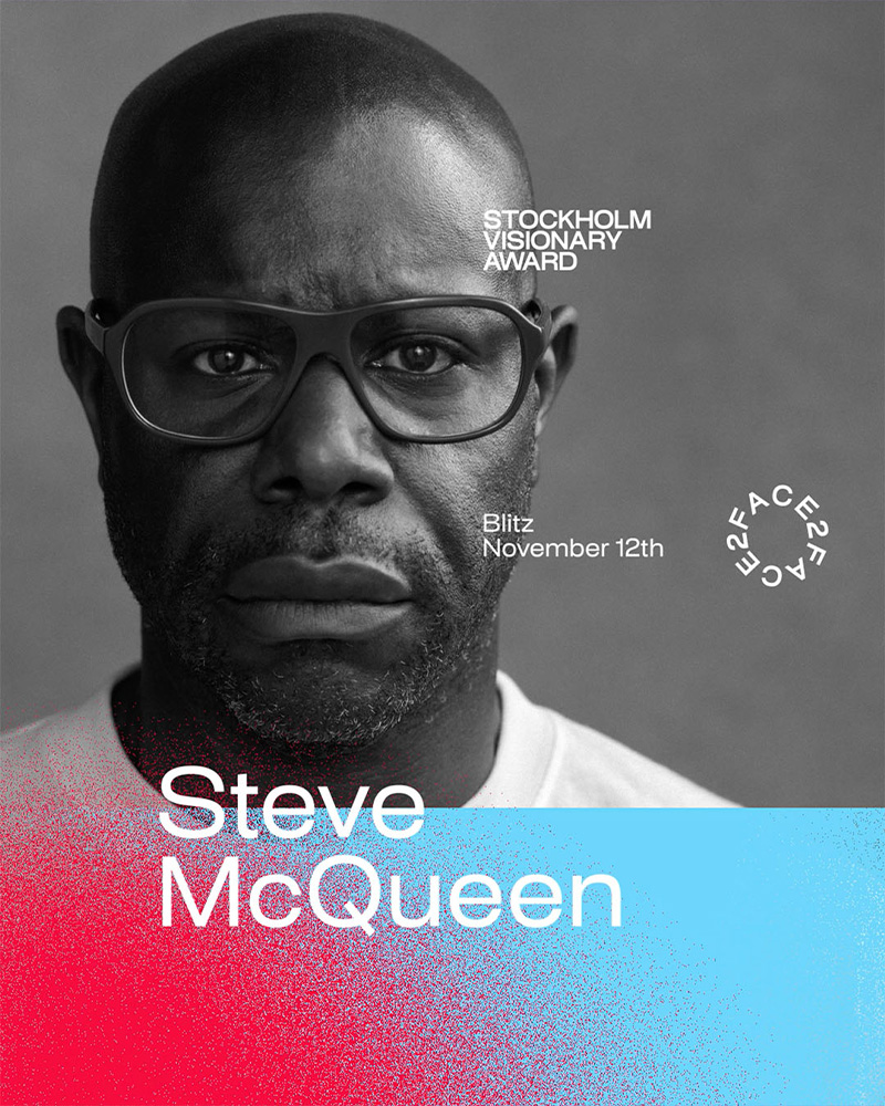 Regissören Steve McQueen får utmärkelsen "Stockholm Visionary Award" 2024